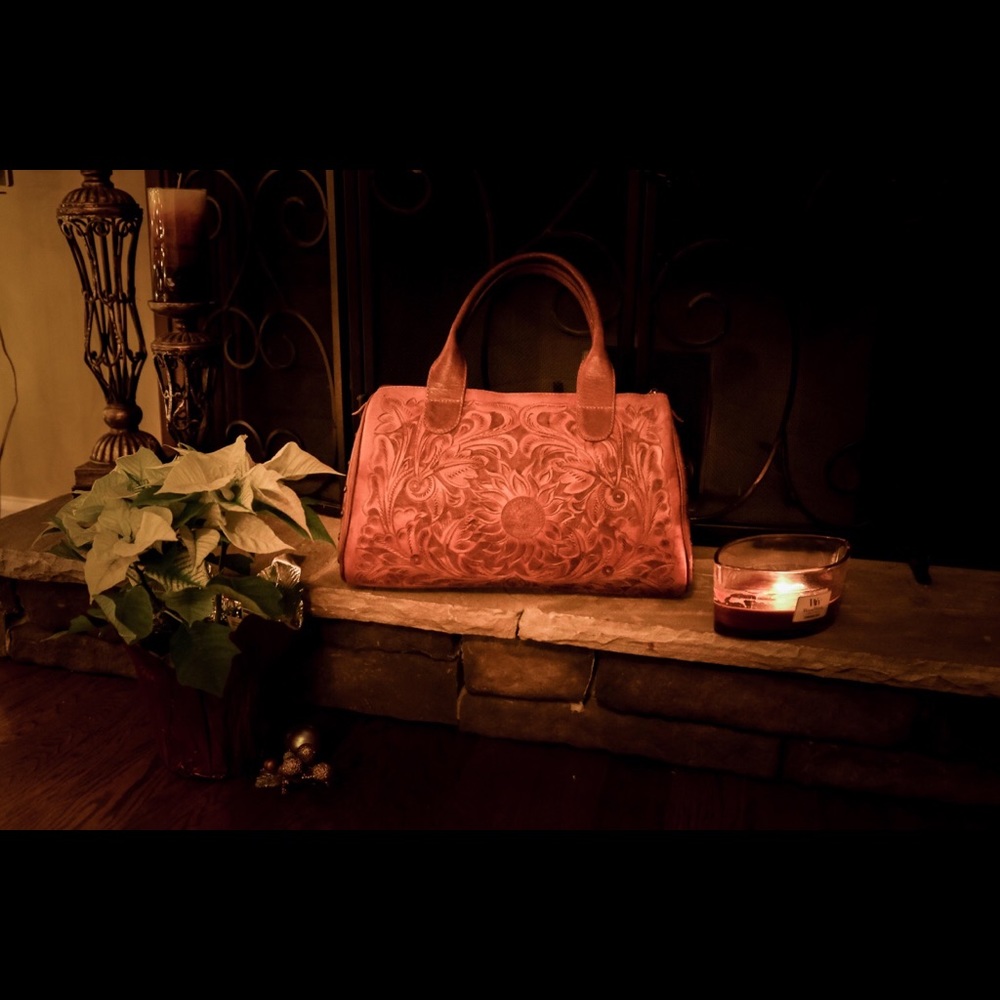 Handcrafted Boho Leather Purse